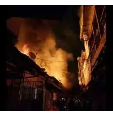 House gets burn at night leaving 3 children lifeless in Yaounde.