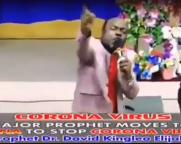 I am travelling to China to destroy Corona Virus – Nigerian prophet reveals.
