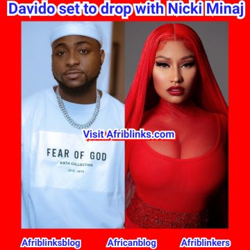 Davido set to drop a collaboration with Nicki Minaj