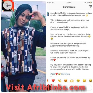 HOT:Leonel Tchap’s Girlfriend has disclaimed information circulating online concerning the 22 years old Cameroonian Scammer to be false.