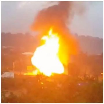 Bomb explodes in Damas, Yaounde Cameroon.