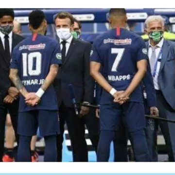 Champions League : French president,  Emmanuel Macron reacts after PSG’s defeat.