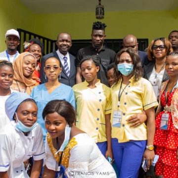 Goalkeeper Andre Onana organises free surgical campaign for children with congenital diseases